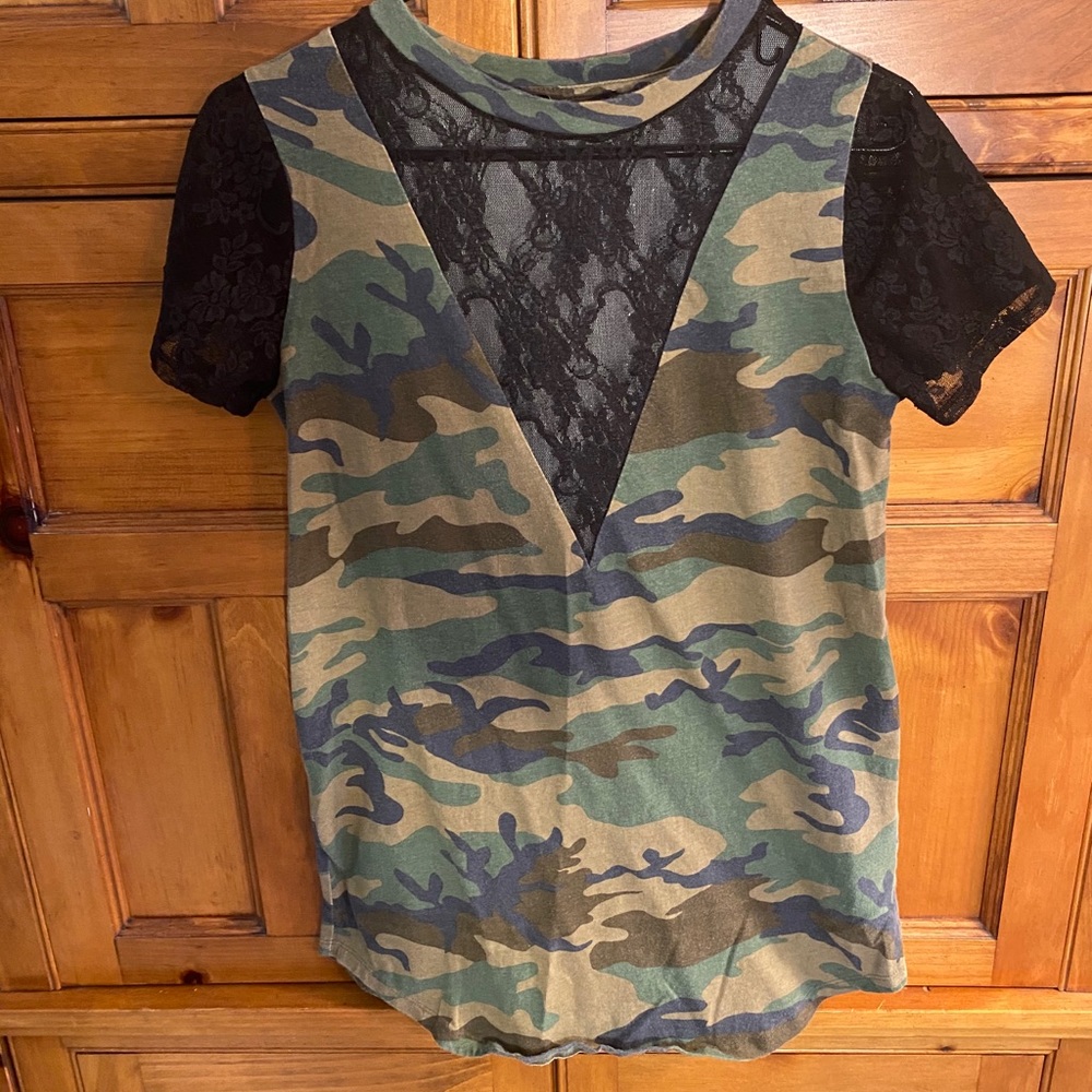 Forever 21 - Camouflage long shirt. Size S. $12